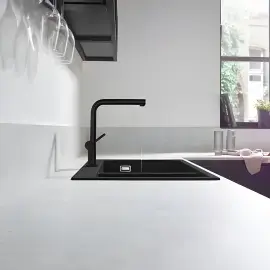 Змішувач для кухні Talis M54 Hansgrohe 72808670 Matt Black — вид спереду