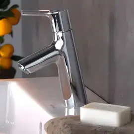 Змішувач для раковини Talis S Hansgrohe 72013000 — вид спереду