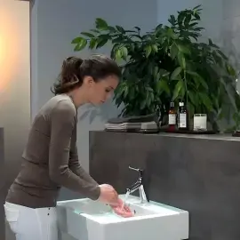 Змішувач для раковини Talis S Hansgrohe 72014000 — вид спереду