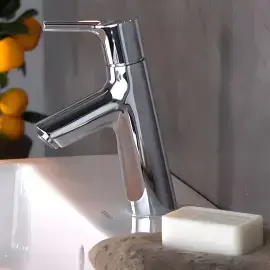 Кран для раковини Talis S Hansgrohe 72017000 — вид спереду