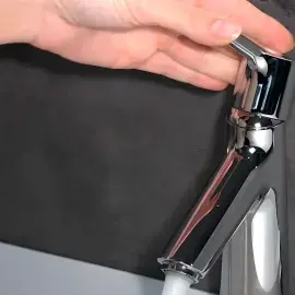 Змішувач для раковини Talis S Hansgrohe 72023000 — бічний ракурс