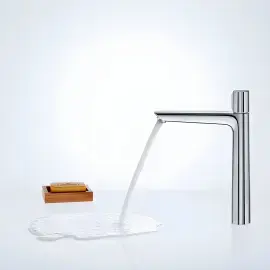 Змішувач для раковини Talis Select E Hansgrohe 71752000 — вид згори