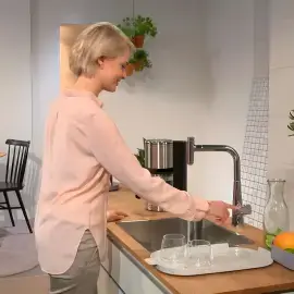 Змішувач для кухні Talis Select M51 Hansgrohe 72826000 — бічний ракурс