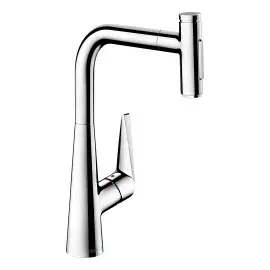 Змішувач для кухні Talis Select M51 Hansgrohe 73867000 Chrome — вид на білому тлі