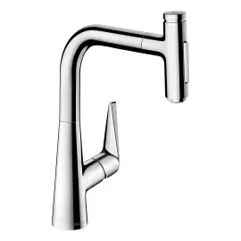 Смеситель для кухни Talis Select M51 Hansgrohe 73868000 — вид на белом фоне