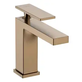 Змішувач для раковини Tecturis E Hansgrohe 73016140 Brushed Bronze — вид на білому тлі