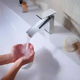 Змішувач для раковини Tecturis E Hansgrohe 73018000 Chrome — вид спереду