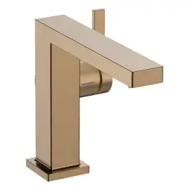 Змішувач для раковини Tecturis E Hansgrohe 73021140 Brushed Bronze — вид на білому тлі