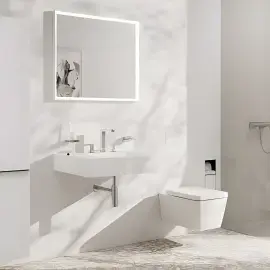 Змішувач для раковини Tecturis E Hansgrohe 73030000 Chrome — вид спереду