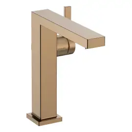 Змішувач для раковини Tecturis E Hansgrohe 73042140 Brushed Bronze — вид на білому тлі