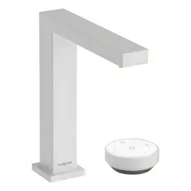 Змішувач для раковини Tecturis E Hansgrohe 73053700 White Matt — вид на білому тлі