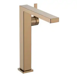 Змішувач для раковини Tecturis E Hansgrohe 73073140 Brushed Bronze — вид на білому тлі