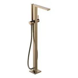 Змішувач для ванни Tecturis E Hansgrohe 73445140 Brushed Bronze — вид на білому тлі