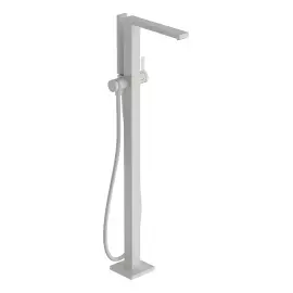 Змішувач для ванни Tecturis E Hansgrohe 73445700 White Matt — вид на білому тлі