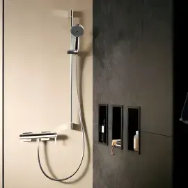 Змішувач для душу Tecturis E Hansgrohe 73620000 Chrome — бічний ракурс