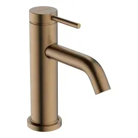 Змішувач для раковини Tecturis S Hansgrohe 73302140 Brushed Bronze — вид на білому тлі