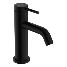 Змішувач для раковини Tecturis S Hansgrohe 73305670 Matt Black — вид на білому тлі