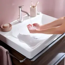 Змішувач для раковини Tecturis S Hansgrohe 73310000 Chrome — бічний ракурс