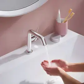 Смеситель для раковины Tecturis S Hansgrohe 73321000 — боковой ракурс