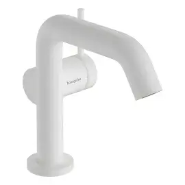 Змішувач для раковини Tecturis S Hansgrohe 73321700 White Matt — вид на білому тлі