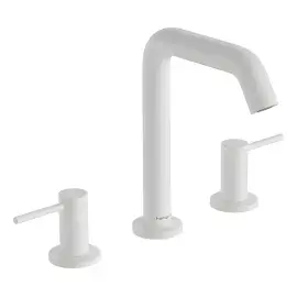 Змішувач для раковини Tecturis S Hansgrohe 73330700 White Matt — вид на білому тлі
