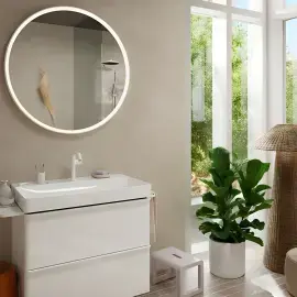 Змішувач для раковини Tecturis S Hansgrohe 73340700 White Matt — вид спереду