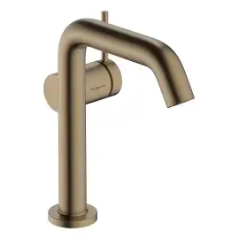 Змішувач для раковини Tecturis S Hansgrohe 73342140 Brushed Bronze — вид на білому тлі