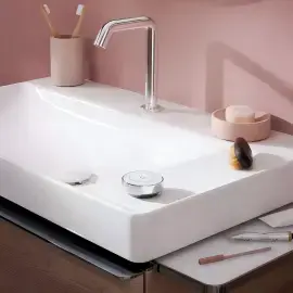 Змішувач для раковини Tecturis S Hansgrohe 73353000 Chrome — вид спереду