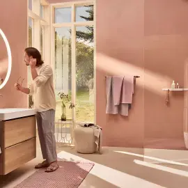 Змішувач для раковини Tecturis S Hansgrohe 73360000 Chrome — бічний ракурс