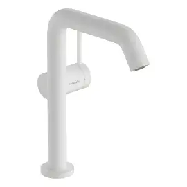 Змішувач для раковини Tecturis S Hansgrohe 73364700 White Matt — вид на білому тлі
