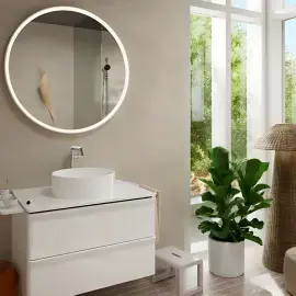 Змішувач для раковини Tecturis S Hansgrohe 73370000 Chrome — вид спереду