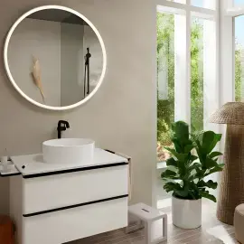 Змішувач для раковини Tecturis S Hansgrohe 73370670 Matt Black — вид спереду
