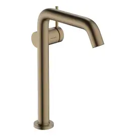 Змішувач для раковини Tecturis S Hansgrohe 73373140 Brushed Bronze — вид на білому тлі