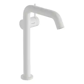 Змішувач для раковини Tecturis S Hansgrohe 73373700 White Matt — вид на білому тлі
