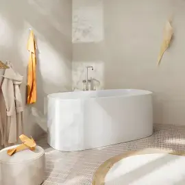 Змішувач для ванни Tecturis S Hansgrohe 73440000 Chrome — вид спереду