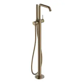 Змішувач для ванни Tecturis S Hansgrohe 73440140 Brushed Bronze — вид на білому тлі