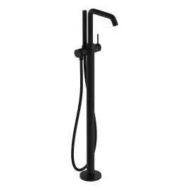 Змішувач для ванни Tecturis S Hansgrohe 73440670 Matt Black — вид на білому тлі