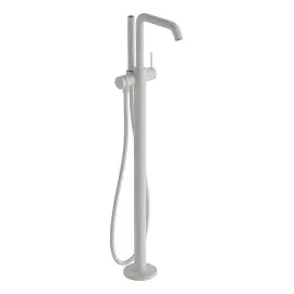 Змішувач для ванни Tecturis S Hansgrohe 73440700 White Matt — вид на білому тлі