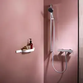 Змішувач для душу Tecturis S Hansgrohe 73622000 Chrome — вид спереду
