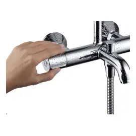 Душова система з термостатом Vernis Blend Hansgrohe 26079000 — вид всередину
