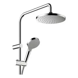 Душова система Vernis Blend Hansgrohe 26272000 Chrome — деталь крупним планом