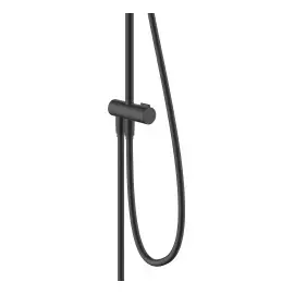 Душова система Vernis Blend Hansgrohe 26272670 Matt Black — бічний ракурс