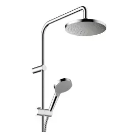 Душова система з термостатом Vernis Blend Hansgrohe 26274000 — в інтерʼєрі ванної кімнати