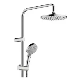 Душова система з термостатом Vernis Blend Hansgrohe 26318000 — в інтерʼєрі ванної кімнати