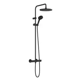 Душова система з термостатом Vernis Blend Hansgrohe 26428670 — вид на білому тлі