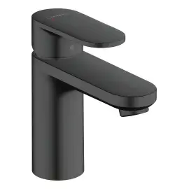 Змішувач для раковини Vernis Blend Hansgrohe 71580670 Matt Black — вид на білому тлі