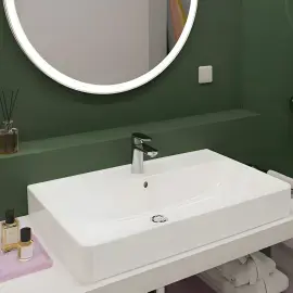 Змішувач для раковини Vernis Blend Hansgrohe 71585000 Chrome — бічний ракурс