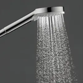 Душевая система с термостатом Vernis Shape Hansgrohe 26097000 — вид сверху