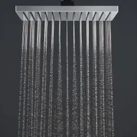 Душевая система с термостатом Vernis Shape Hansgrohe 26286000 — боковой ракурс