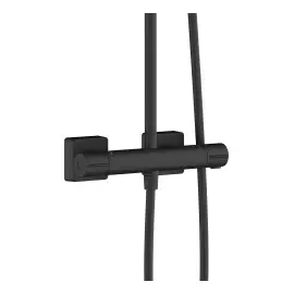 Душова система з термостатом Vernis Shape Hansgrohe 26427670 — ракурс 3/4